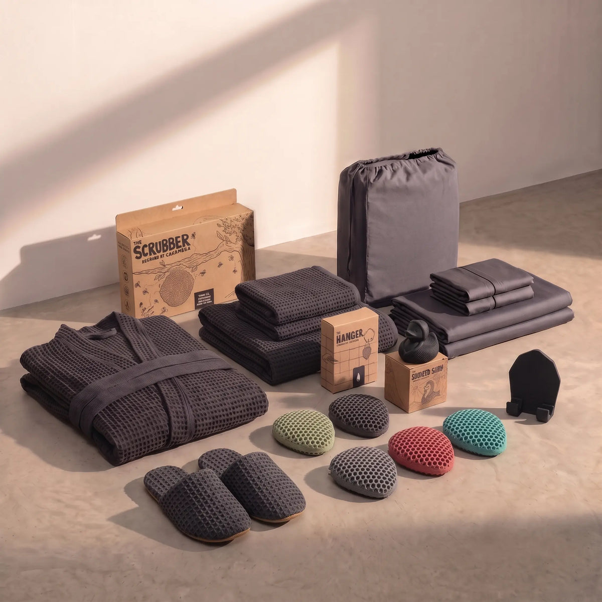 The useful Casamera essentials laid out with no filler items.